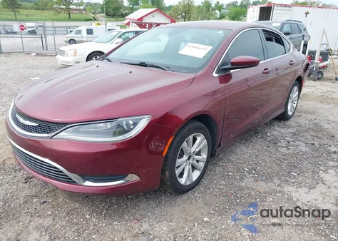 2016 Chrysler 200 Limited Platinum z USA, uszkodzony, nr VIN 1C3CCCAB6GN189521